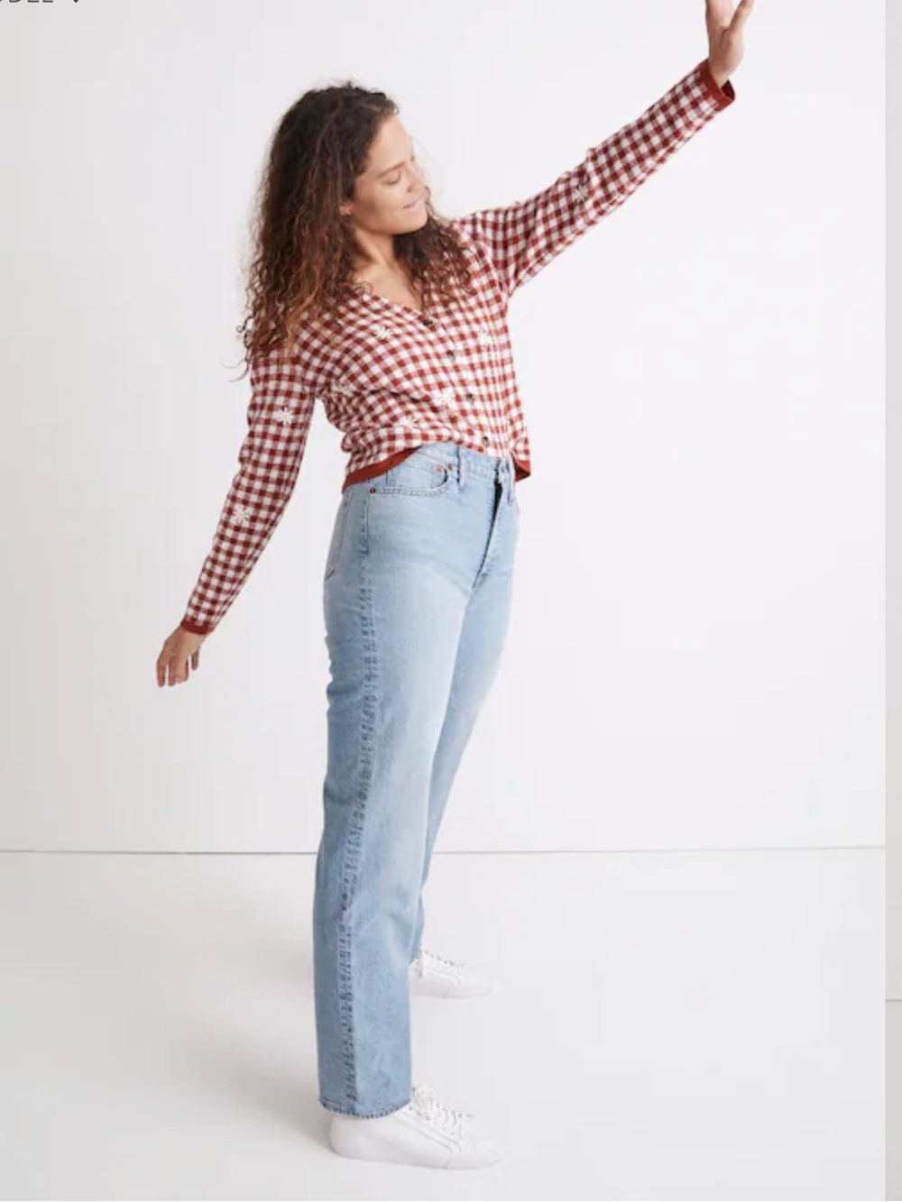 Madewell Slim Wide-Leg Full-Length Jeans - Picture 3 of 11